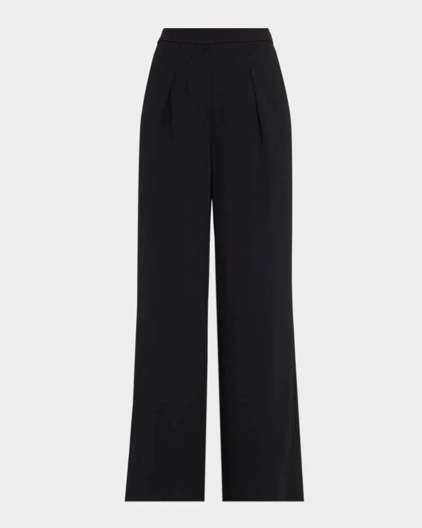 High-Rise Stretch Trousers