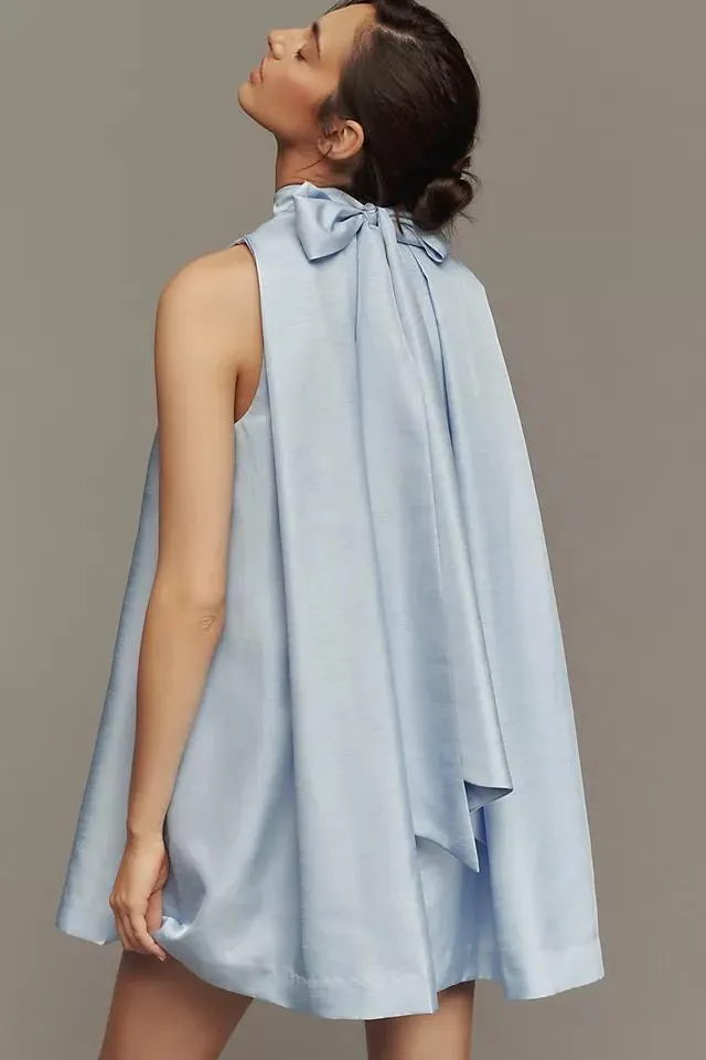 Sunday in Brooklyn Bow Mini Shift Dress