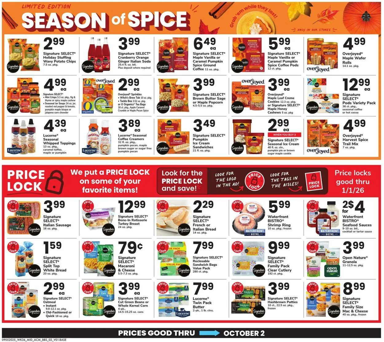 Weekly ad Acme Current weekly ad from September 5 to October 2 2025 - Page 2