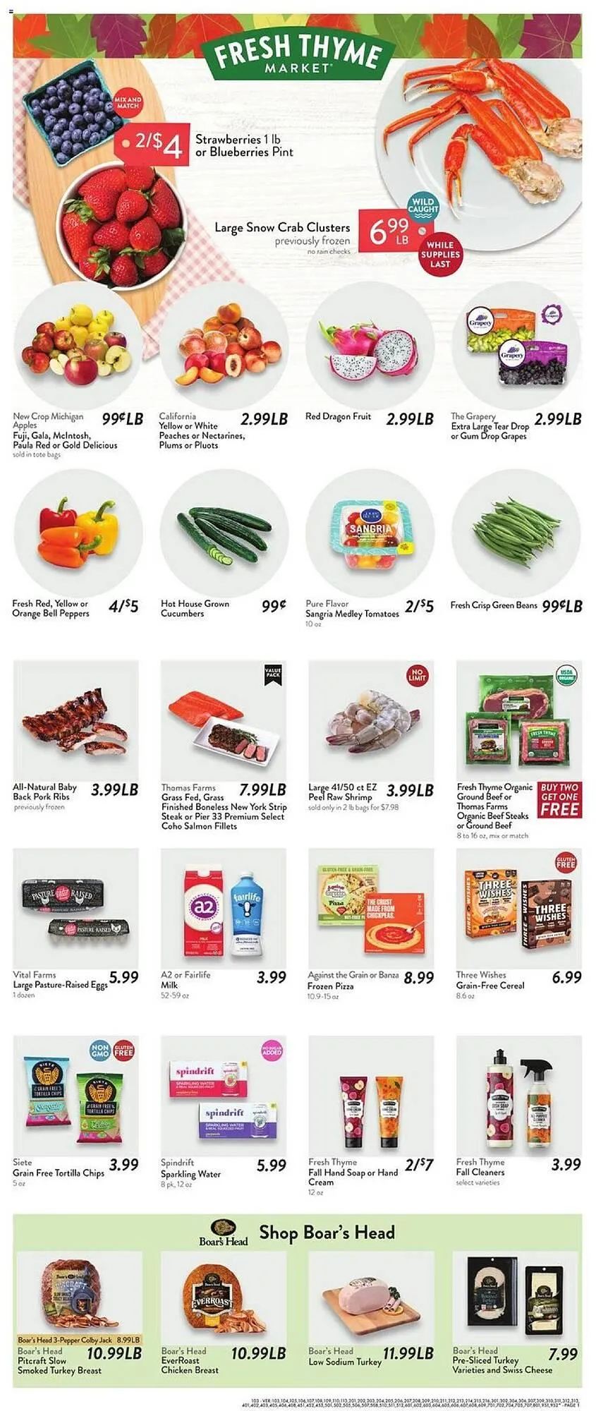 Weekly ad Fresh Thyme Weekly Ad from September 4 to September 10 2024 - Page 2