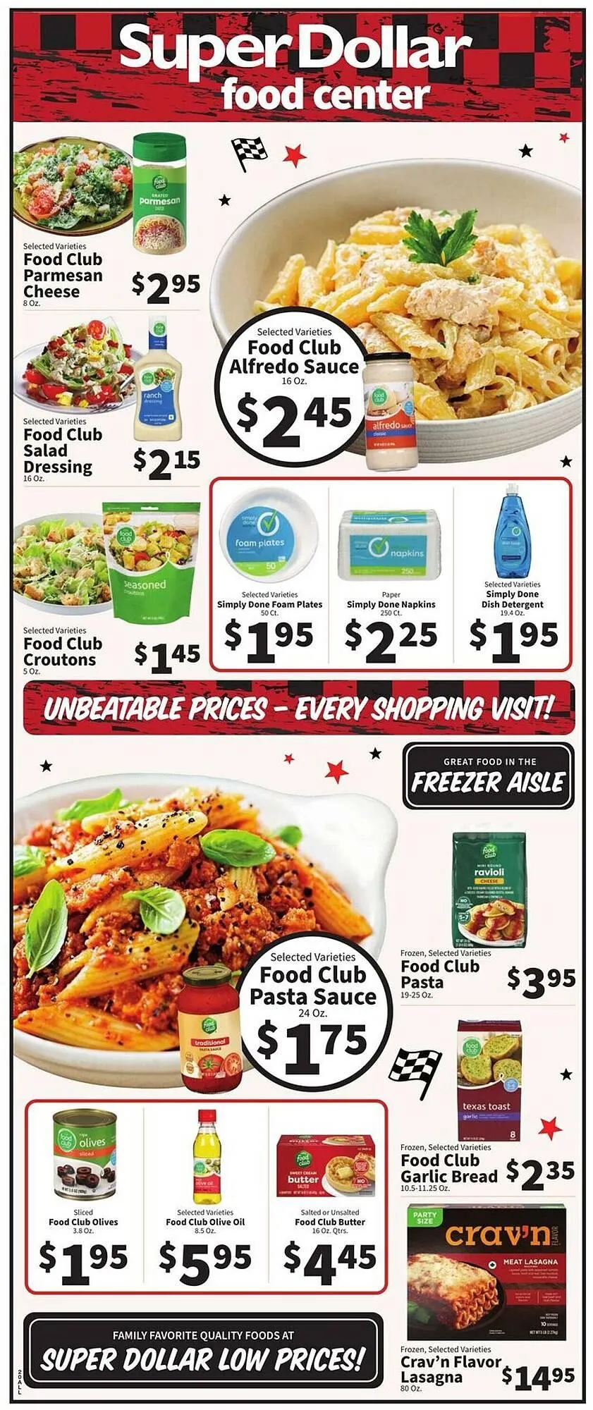 Weekly promotion Super Dollar Food Center weekly ad spanning from September 10 to September 16 2025 - Page 2 for Catalogue 365