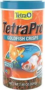 Tetra 77077 TetraPRO Goldfish Crisps for Fishes, 7.9 Ounce