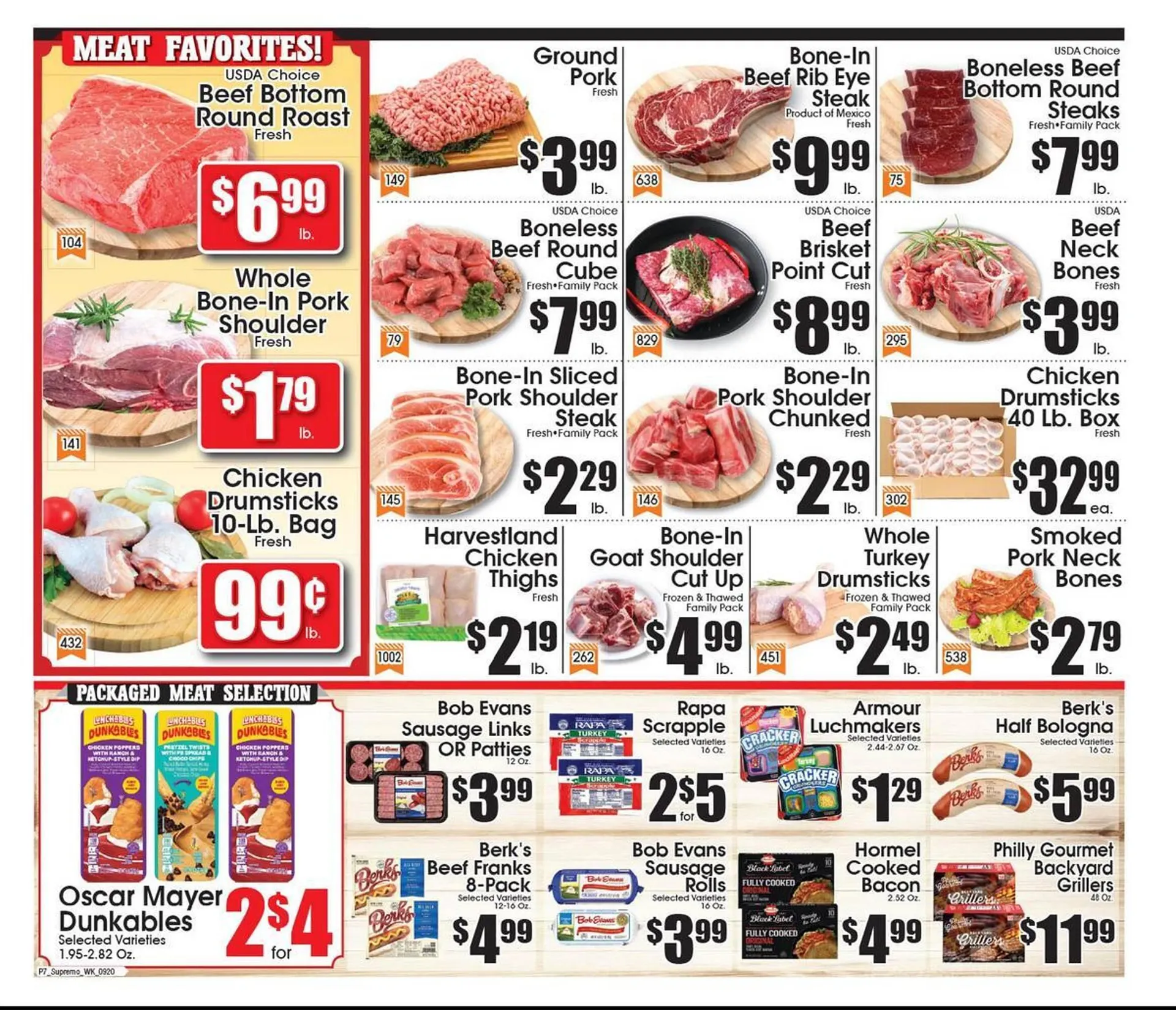 Weekly ad Supremo Foods Inc weekly ad from September 20 to September 26 2025 - Page 7