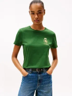 Gold Crest Logo T-Shirt