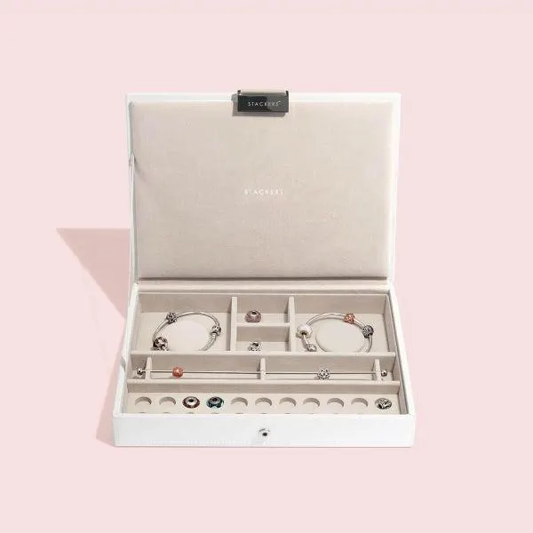 Stackers Classic White Jewelry Box Collection