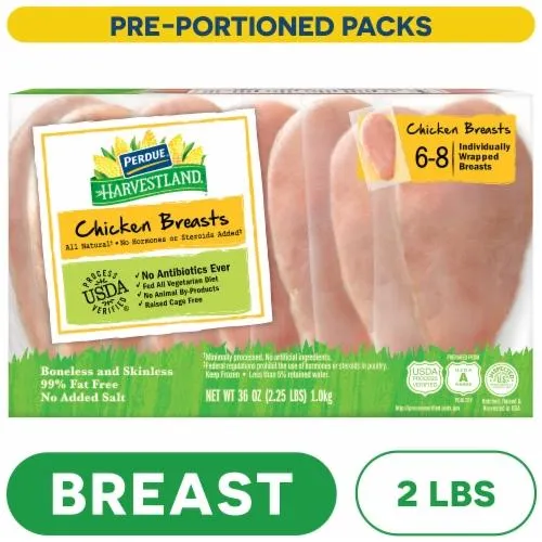 Perdue® Harvestland® Individually Wrapped Boneless Skinless Chicken Breast