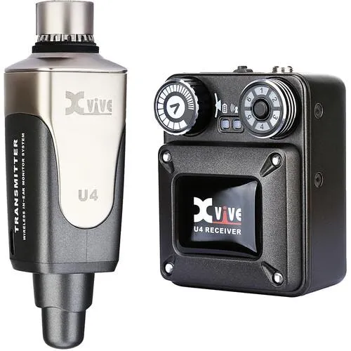 Xvive Audio U4 Wireless In-Ear Monitor System with One Receiver (2.4 GHz)