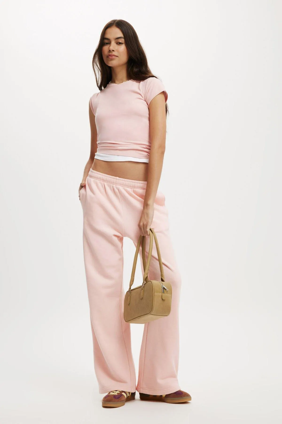 Classic Fleece Wide Leg Sweatpant
