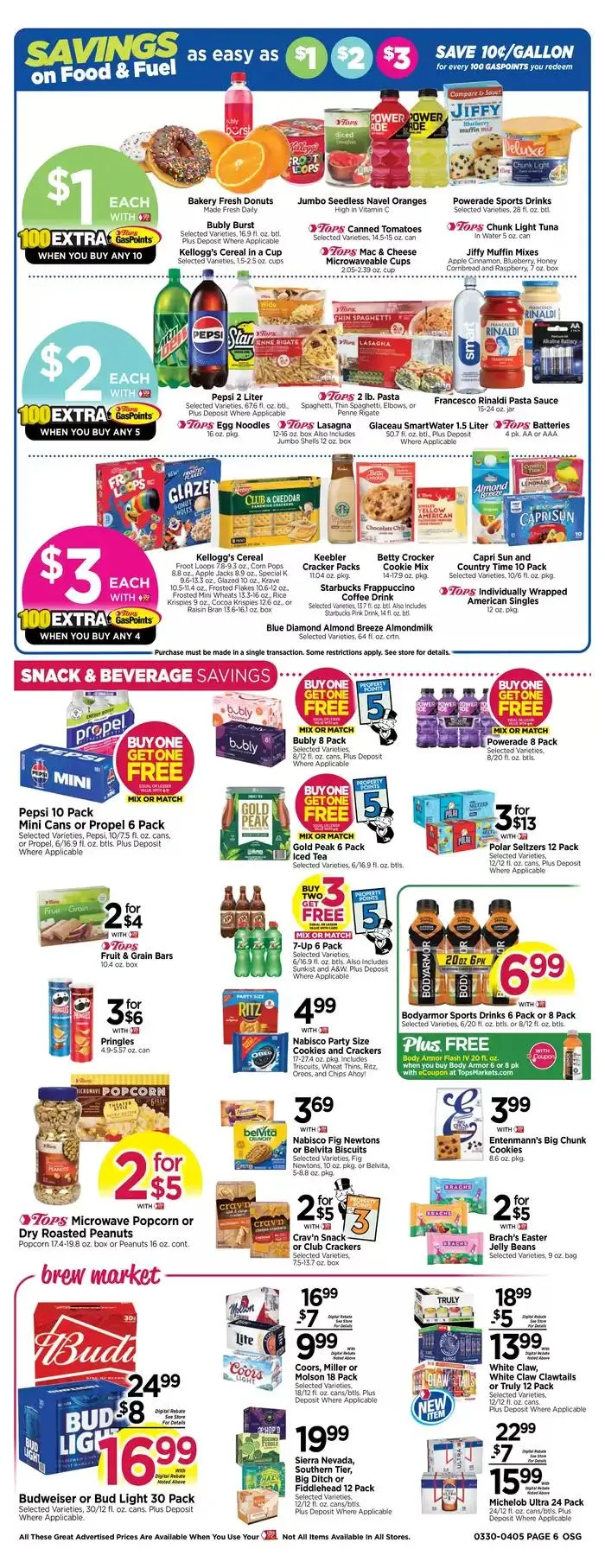 Weekly ad Tops weekly ad from March 30 to April 5 2025 - Page 8