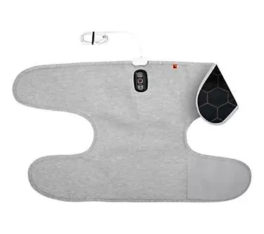 Sharper Image Calming Heat Copper and Charcoal Knee Wrap