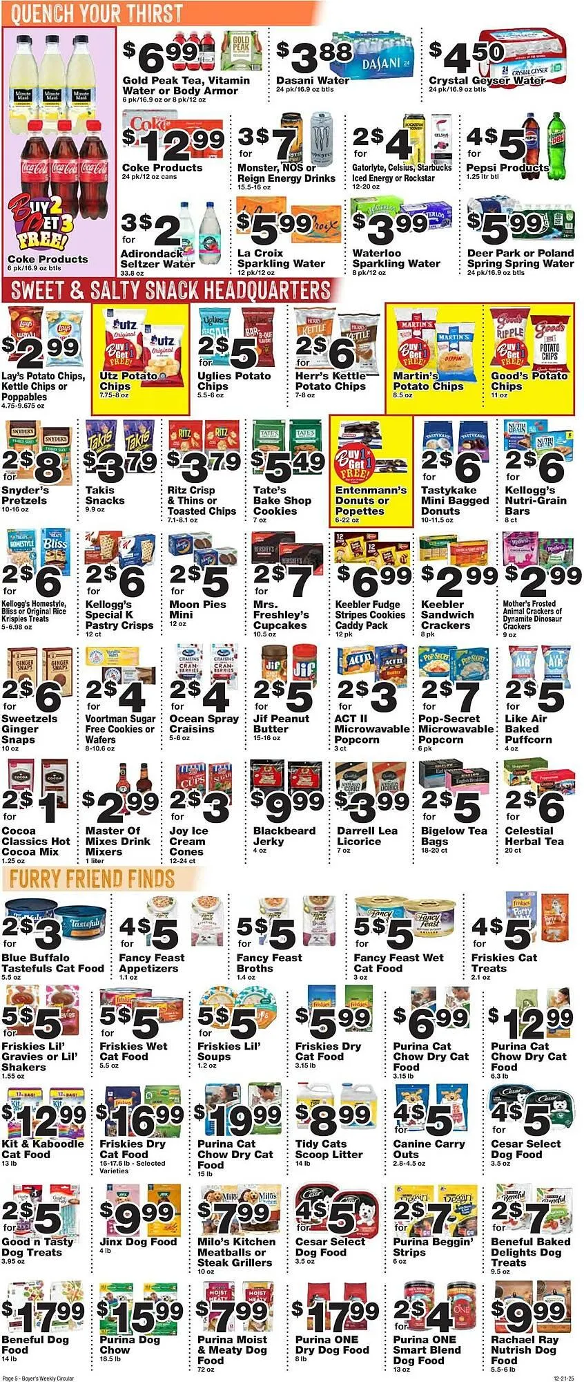Weekly ad Boyer's Food Markets weekly ad from December 21 to December 27 2025 - Page 5