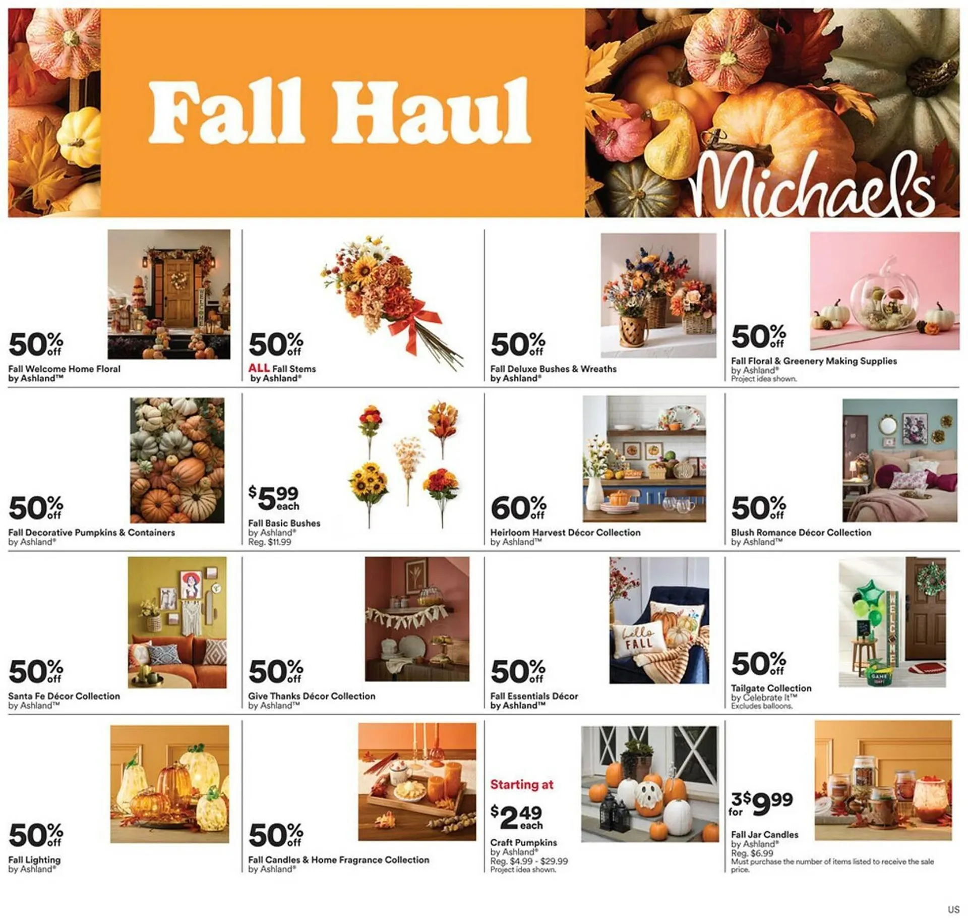 Weekly ad Michaels weekly ad from September 22 to September 27 2025 - Page 1