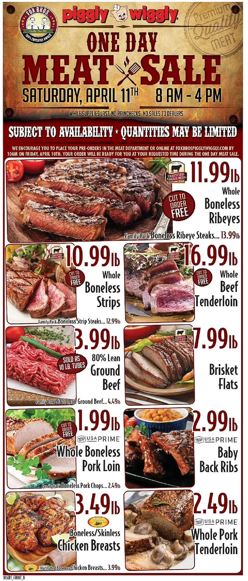 Weekly ad Piggly Wiggly weekly ad from April 8 to April 15 2026 - Page 1