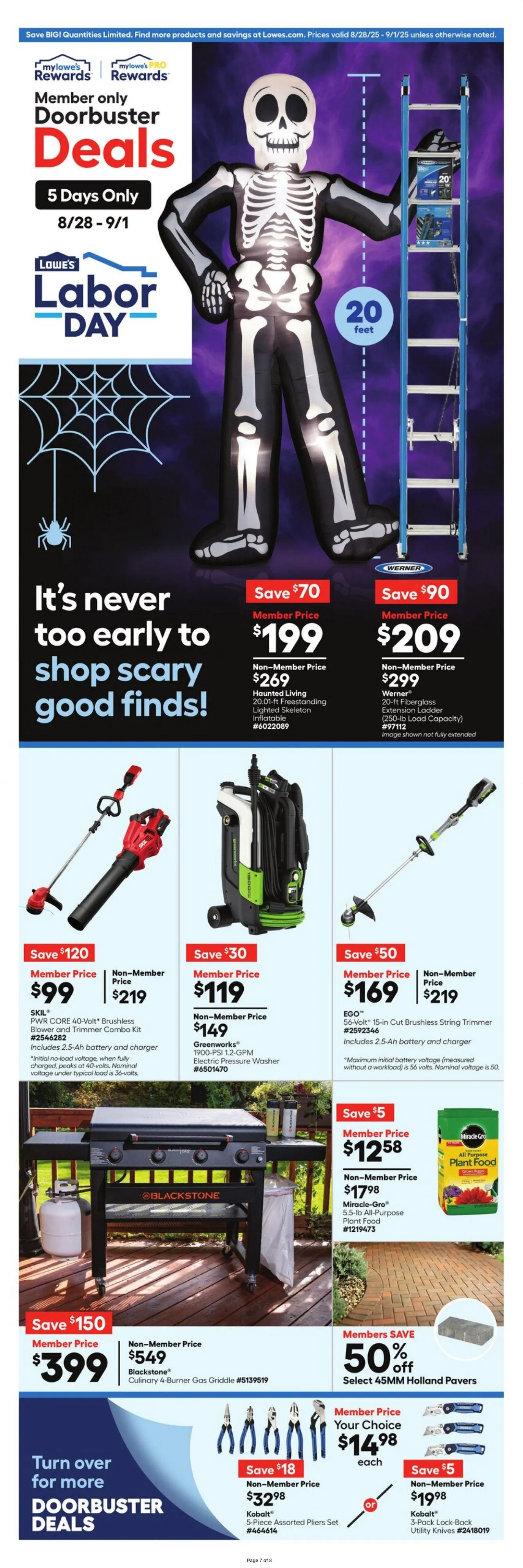 Weekly ad Lowe's from August 28 to September 1 2025 - Page 7