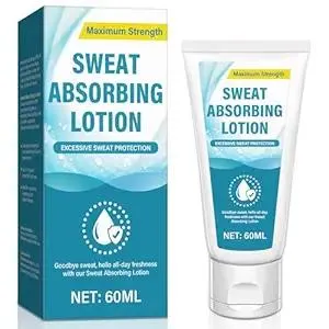 Antiperspirant, Sweat Absorbing Lotion-Fast-Absorbing, Quick-Dry, Suitable for People With Sweaty, Oily Skin, 60 ML