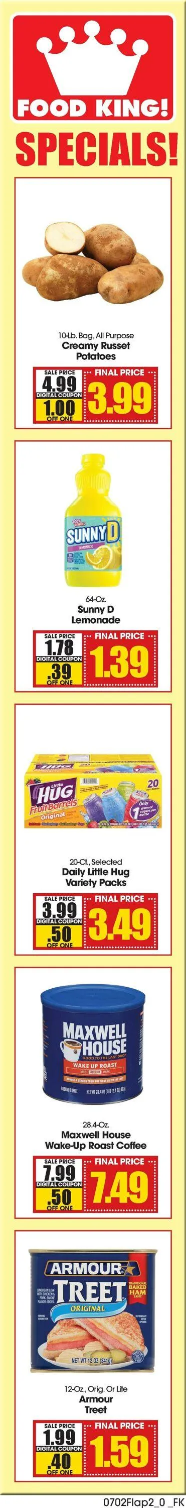 Weekly ad Food King Current weekly ad from July 2 to July 11 2025 - Page 7