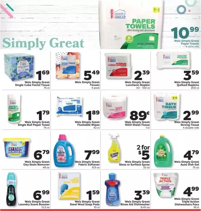 Weekly ad Weekly Ads Weis Markets from March 26 to April 23 2025 - Page 9