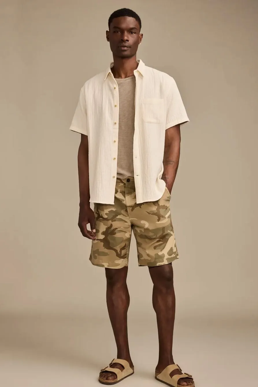 double gauze short sleeve shirt