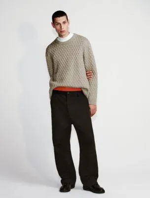 Merino Wool Crewneck Sweater