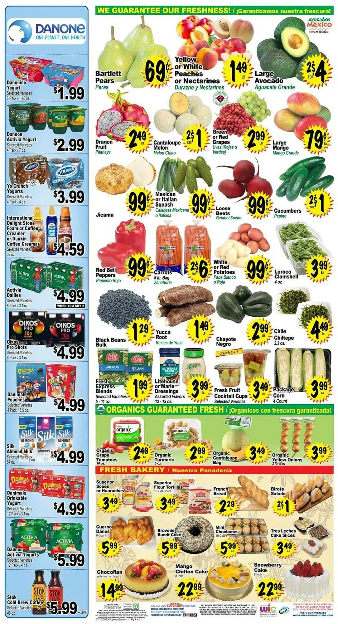 Weekly ad Superior Grocers Weekly Ad from July 16 to July 22 2025 - Page 4