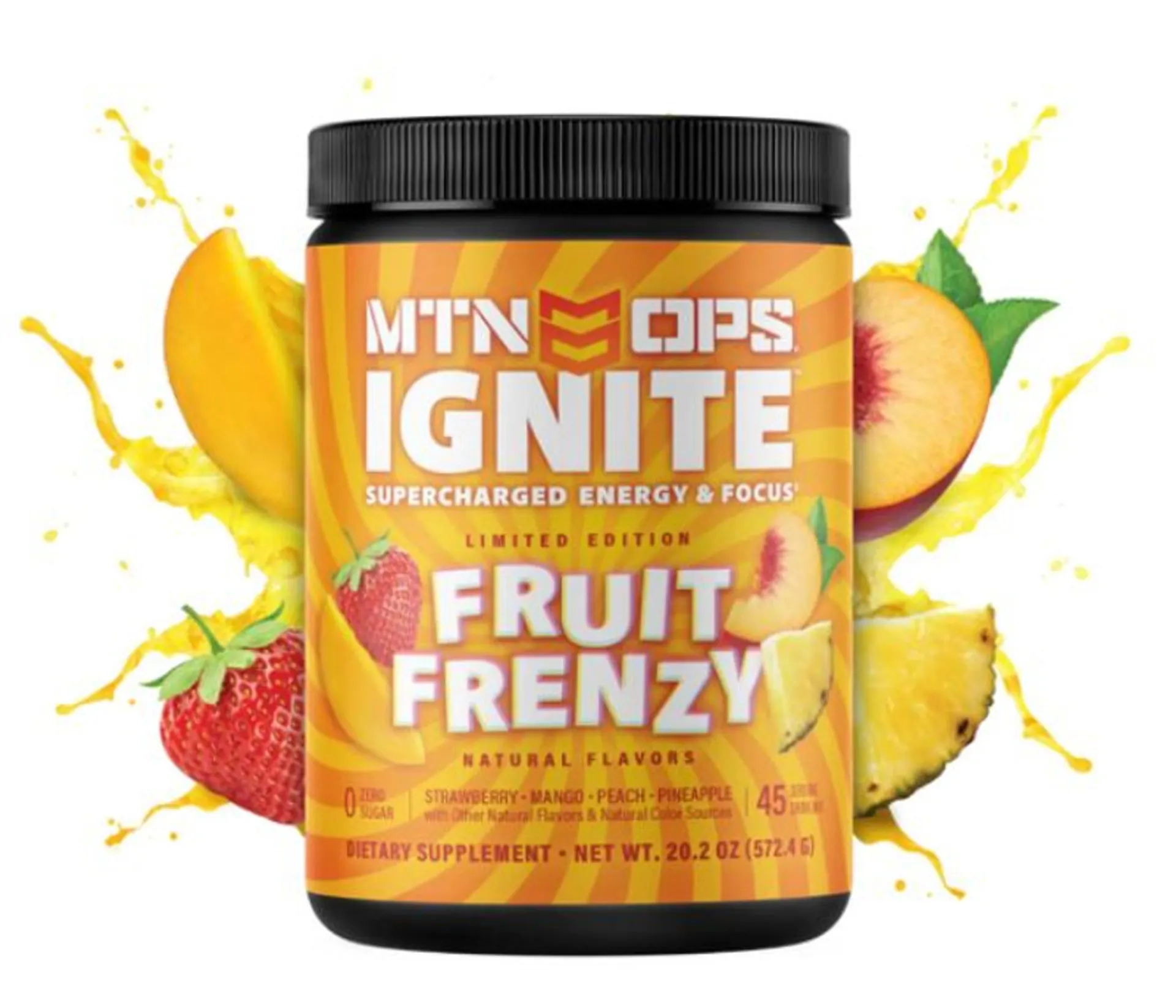 MTN Ops IGNITE Fruit Frenzy Dietary Supplement - 45 Servings