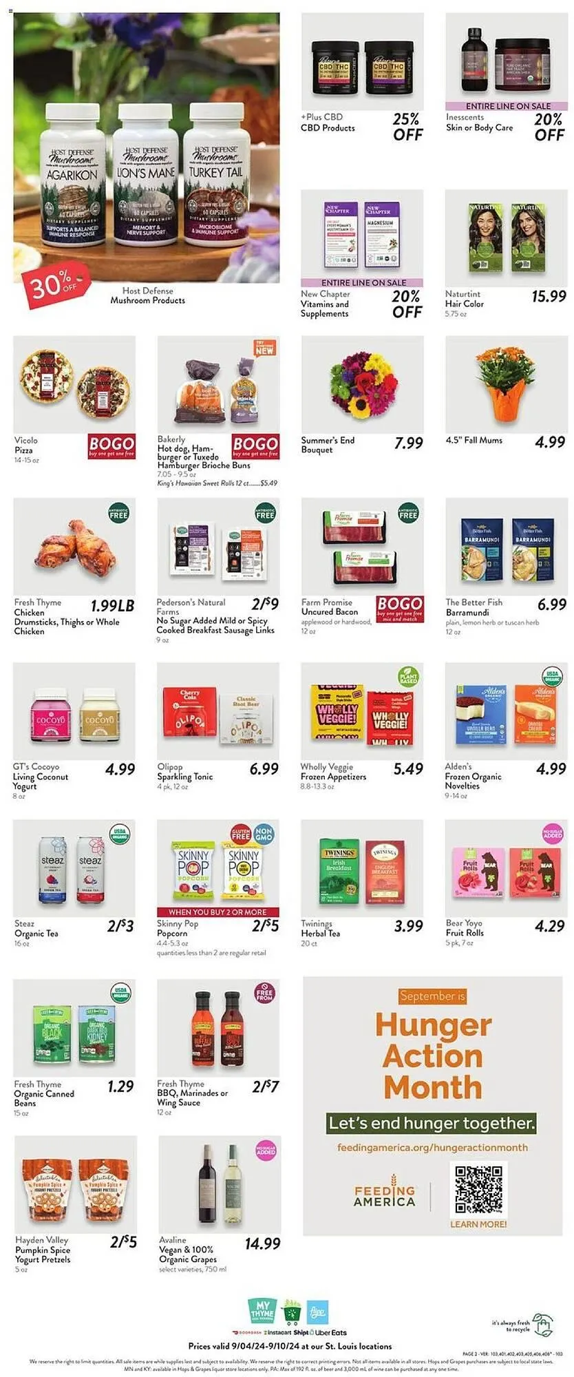 Weekly ad Fresh Thyme Weekly Ad from September 4 to September 10 2024 - Page 4