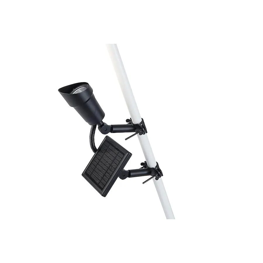 Harbor Breeze Spot light 50 -Lumens 1 -Watt Black Low voltage Solar LED Spot light