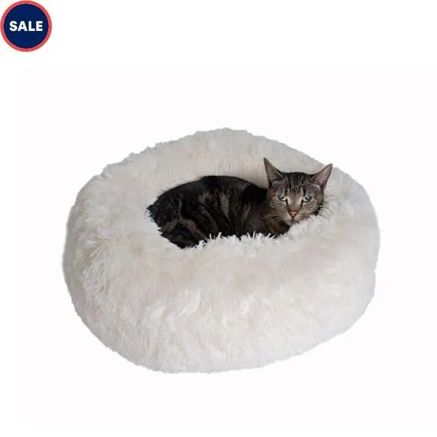 Armarkat Ultra Plush and Soft Cuddler Model C70NBS-S Pet Bed, 22" L X 22" W X 8" H