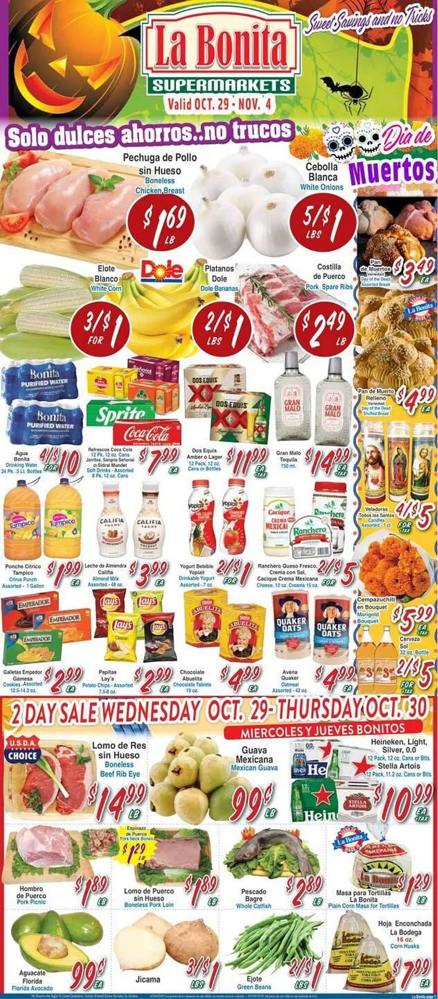 La Bonita Supermarkets weekly ad - 1