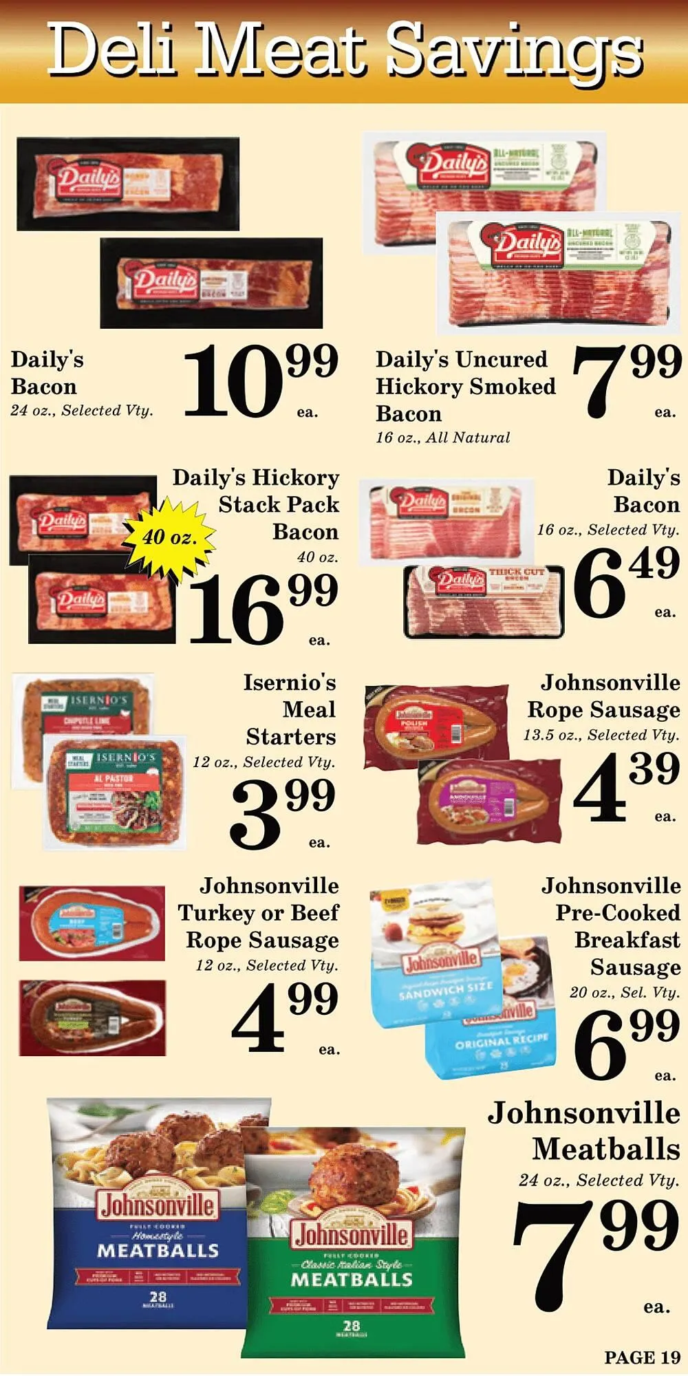 Weekly ad Harvest Foods weekly ad from December 3 to December 30 2025 - Page 20