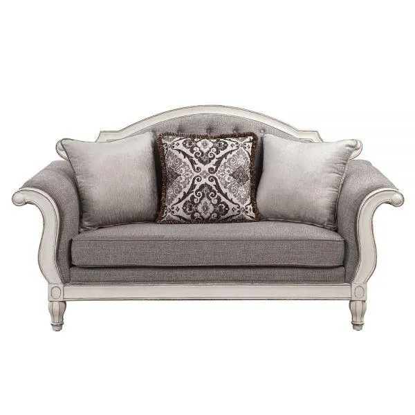 Florian Loveseat W/3 Pillows
