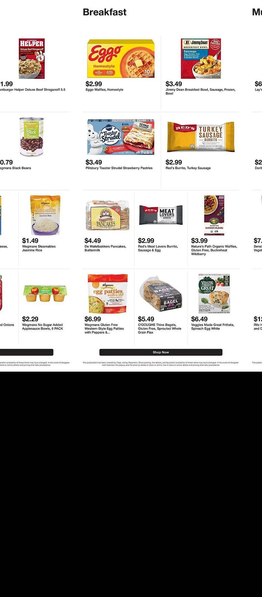 Weekly promotion Wegmans flyer spanning from April 28 to May 11 2026 - Page 2 for Catalogue 365