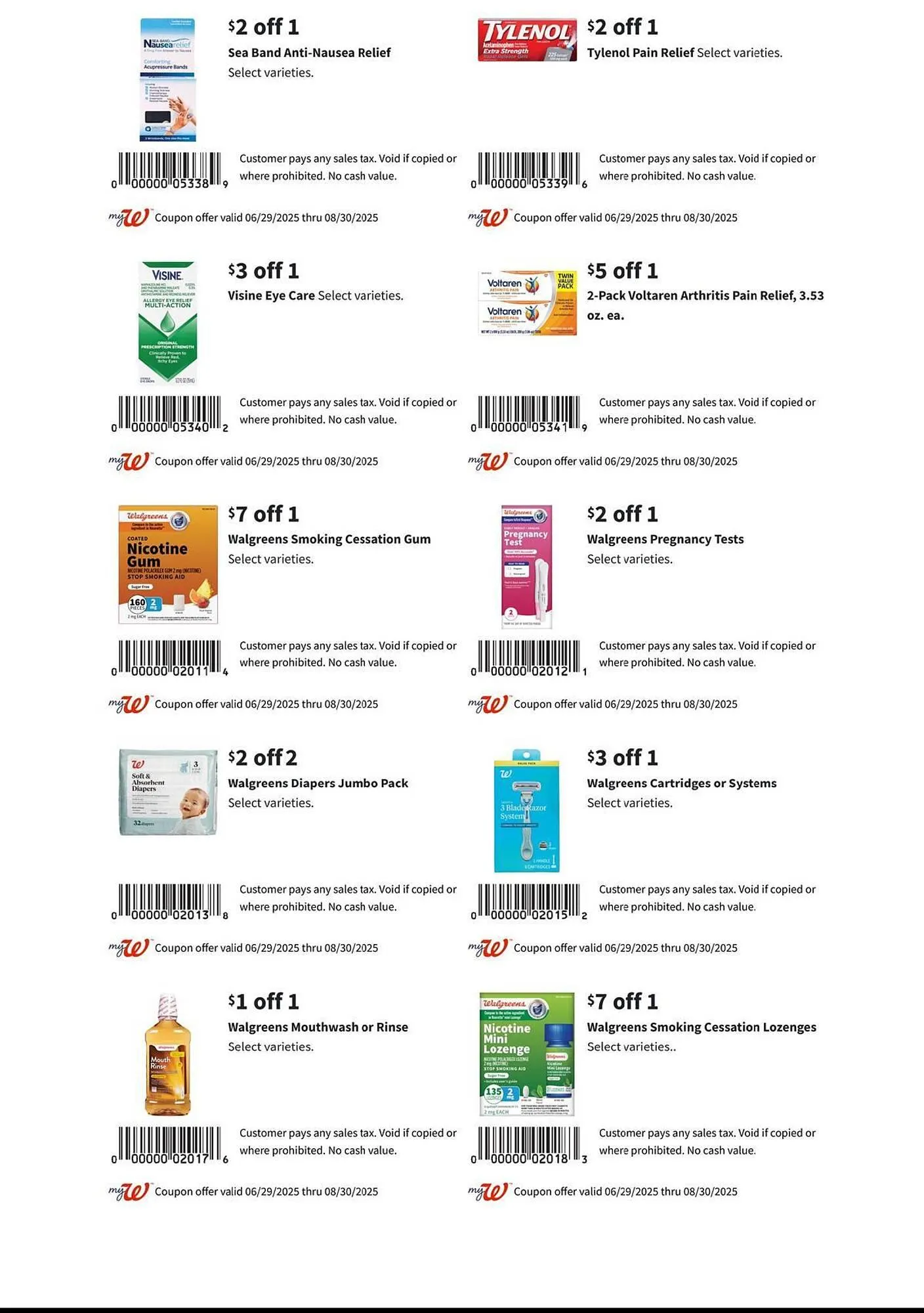 Weekly ad Walgreens Weekly Ad from July 27 to August 30 2025 - Page 8