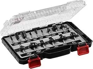 SKIL 15 Pc. Carbide-Tipped Router Bit Set-RTB7501