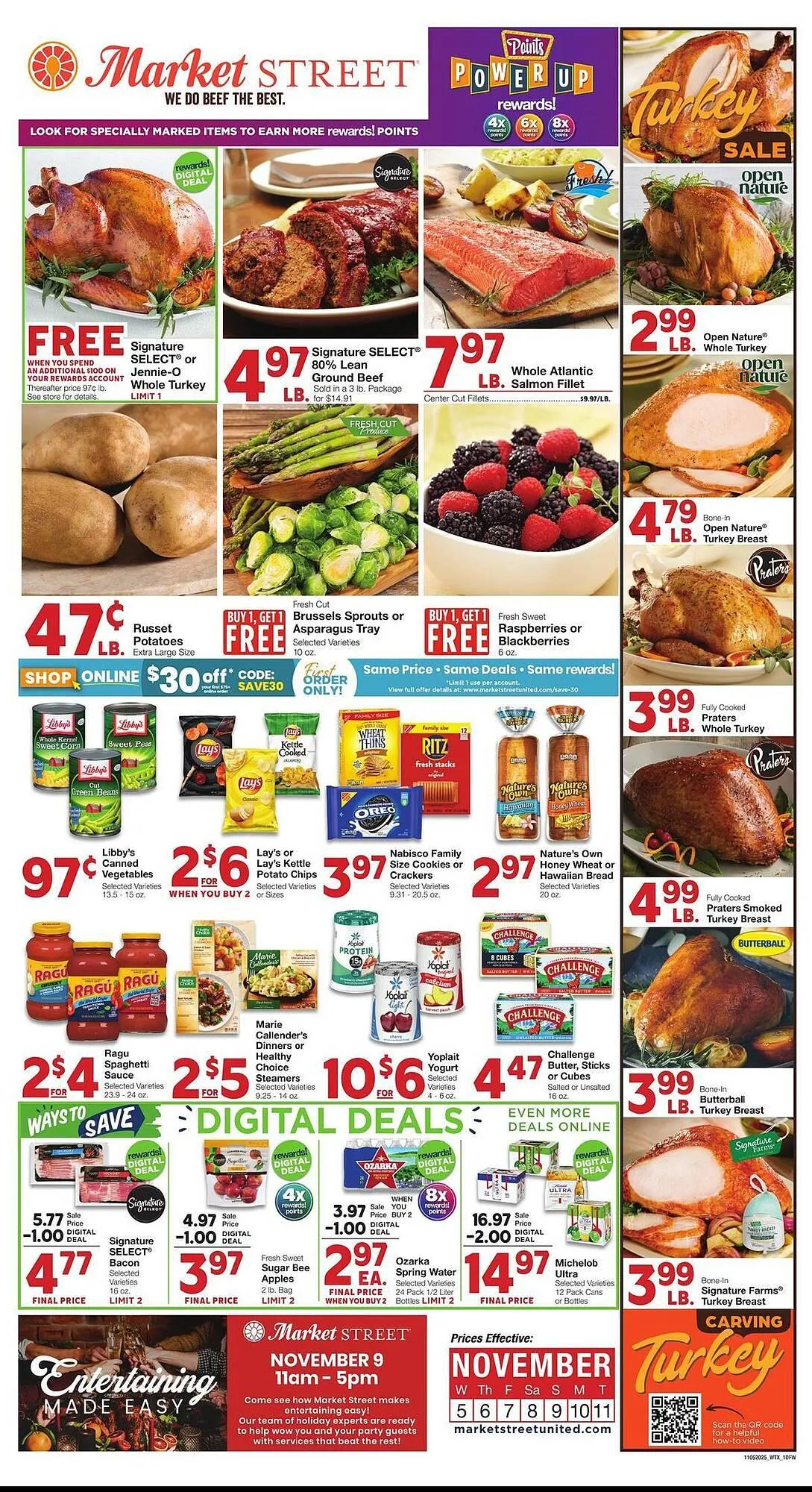 Weekly ad Market Street weekly ad from November 5 to November 11 2025 - Page 1