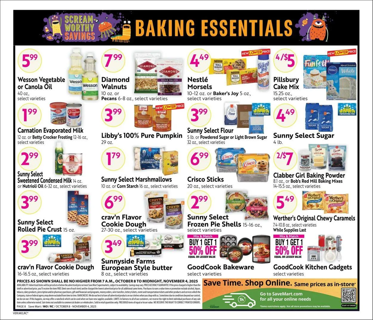 Weekly ad Save Mart Current weekly ad from October 8 to November 4 2025 - Page 8