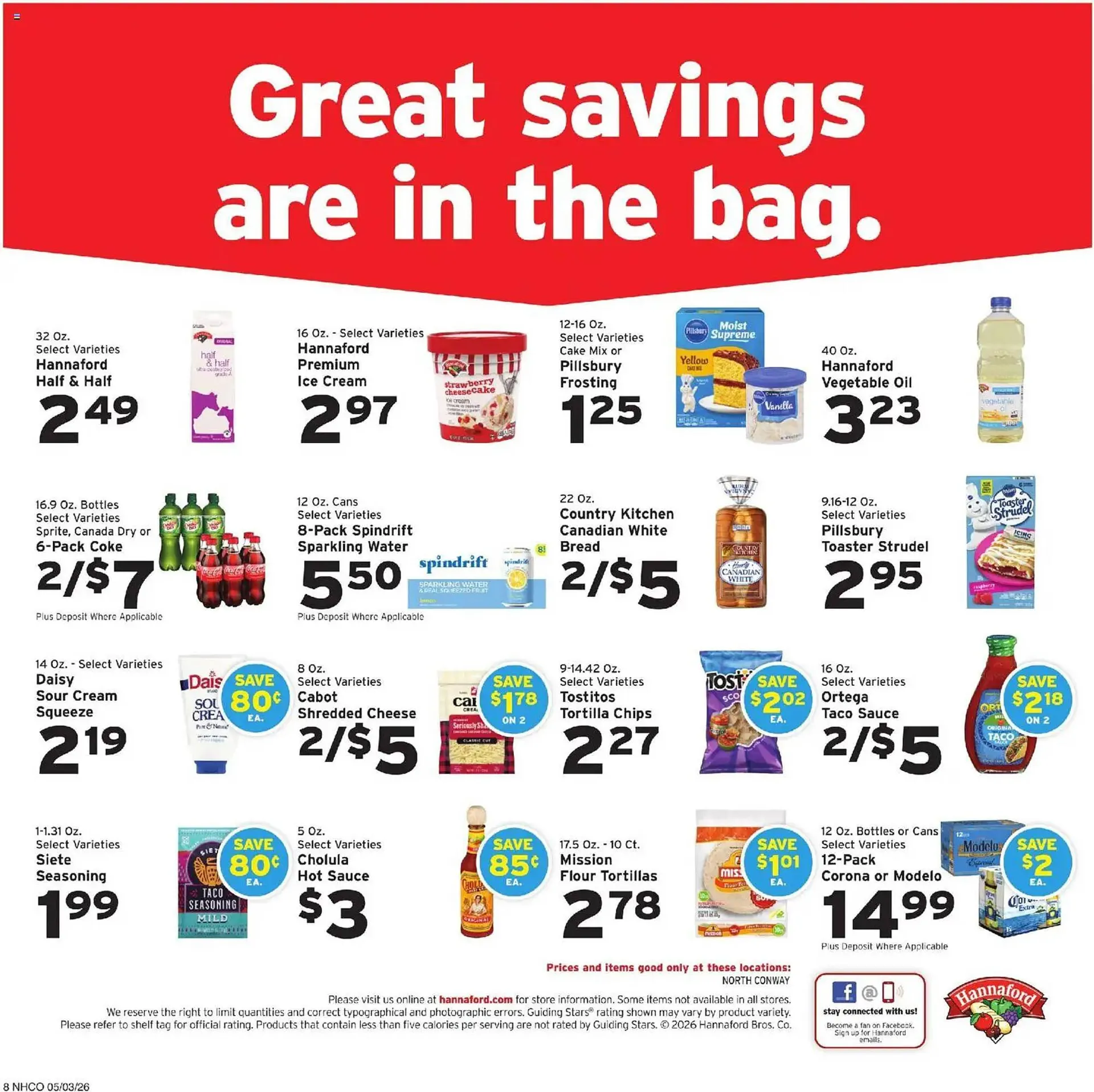 Weekly ad Hannaford flyer from May 3 to May 9 2026 - Page 8