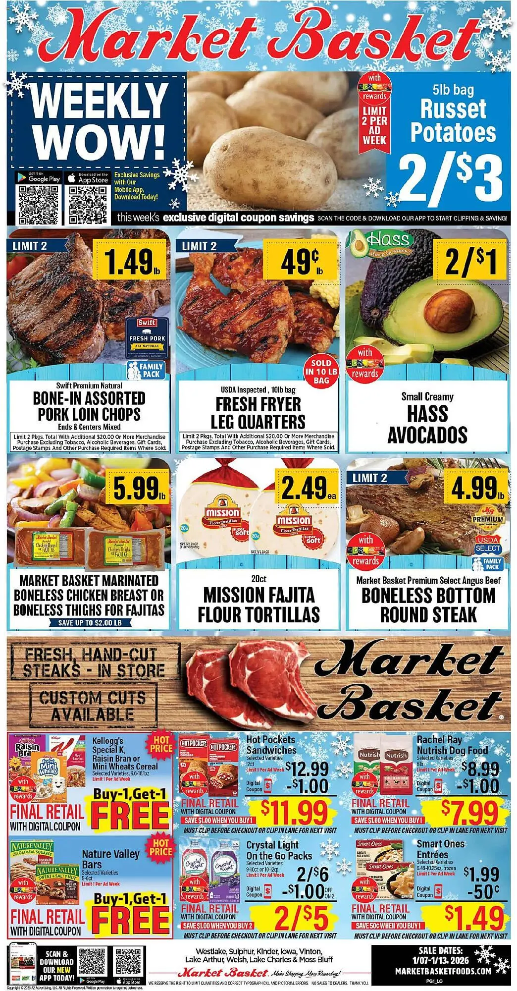Weekly ad Market Basket weekly ad from January 7 to January 13 2026 - Page 1