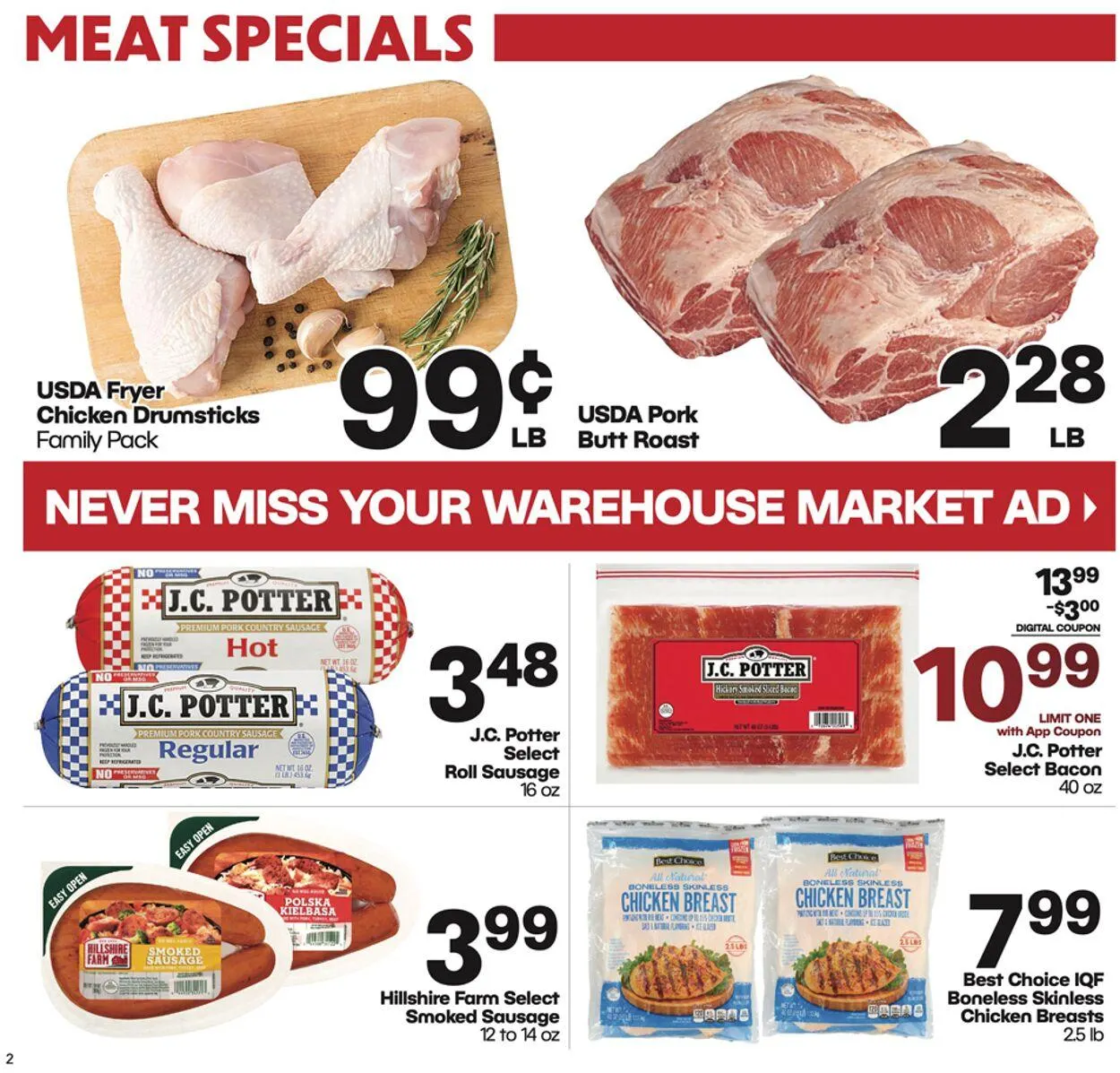 Weekly ad Warehouse Market from October 15 to October 22 2025 - Page 2