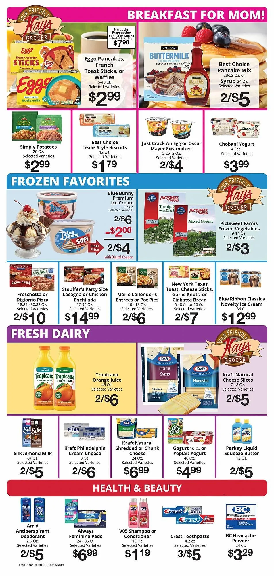 Weekly ad Hays Supermarket weekly ad from May 6 to May 12 2026 - Page 4