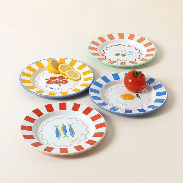 Enamel Picnic Plate