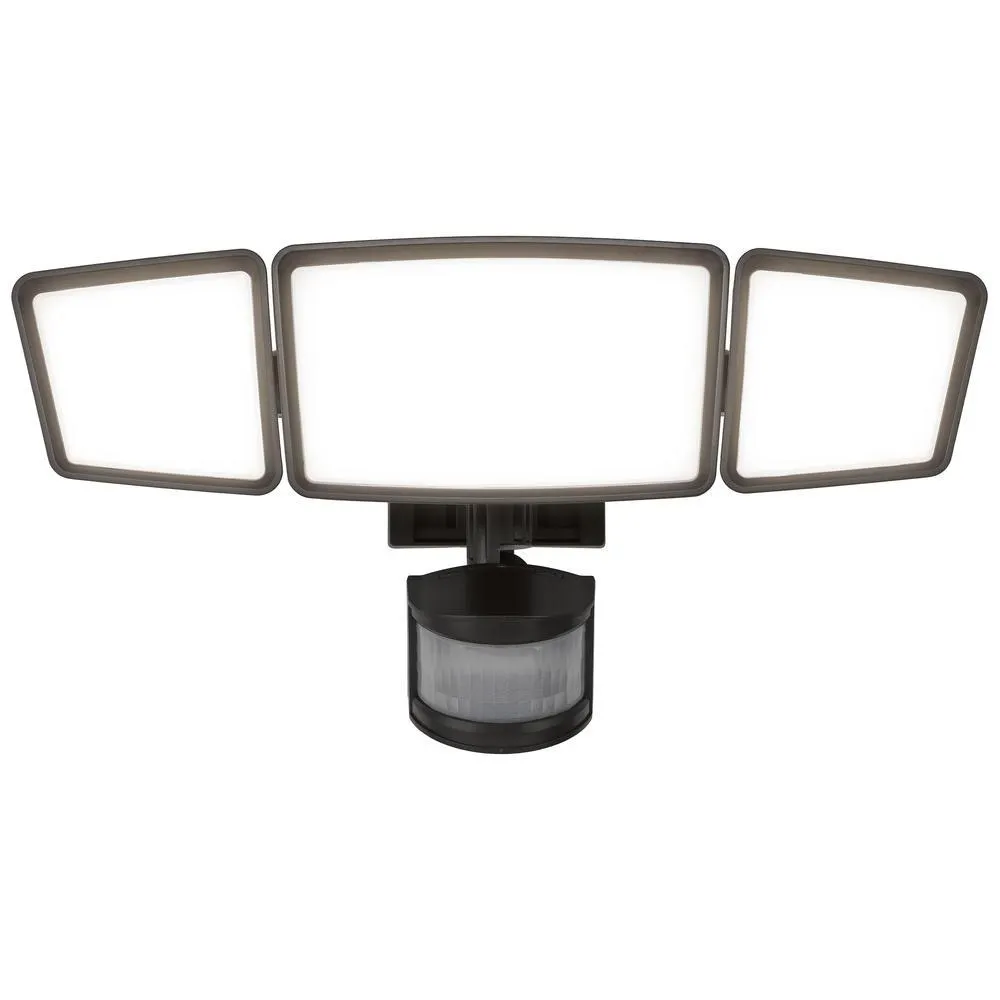 Patriot Lighting® Solar-Powered LED Tri-Head Motion Sensor Security Light