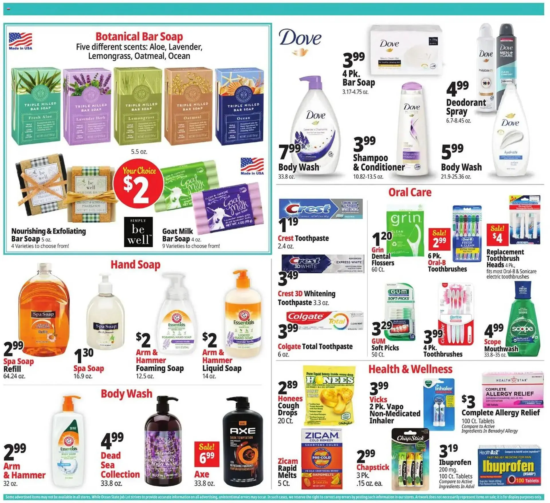 Weekly ad Ocean State Job Lot flyer from April 16 to April 23 2026 - Page 16