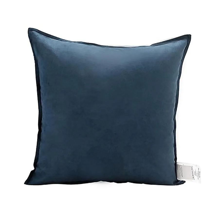 allen + roth 20-in x 20-in Blue Square Indoor Decorative Pillow