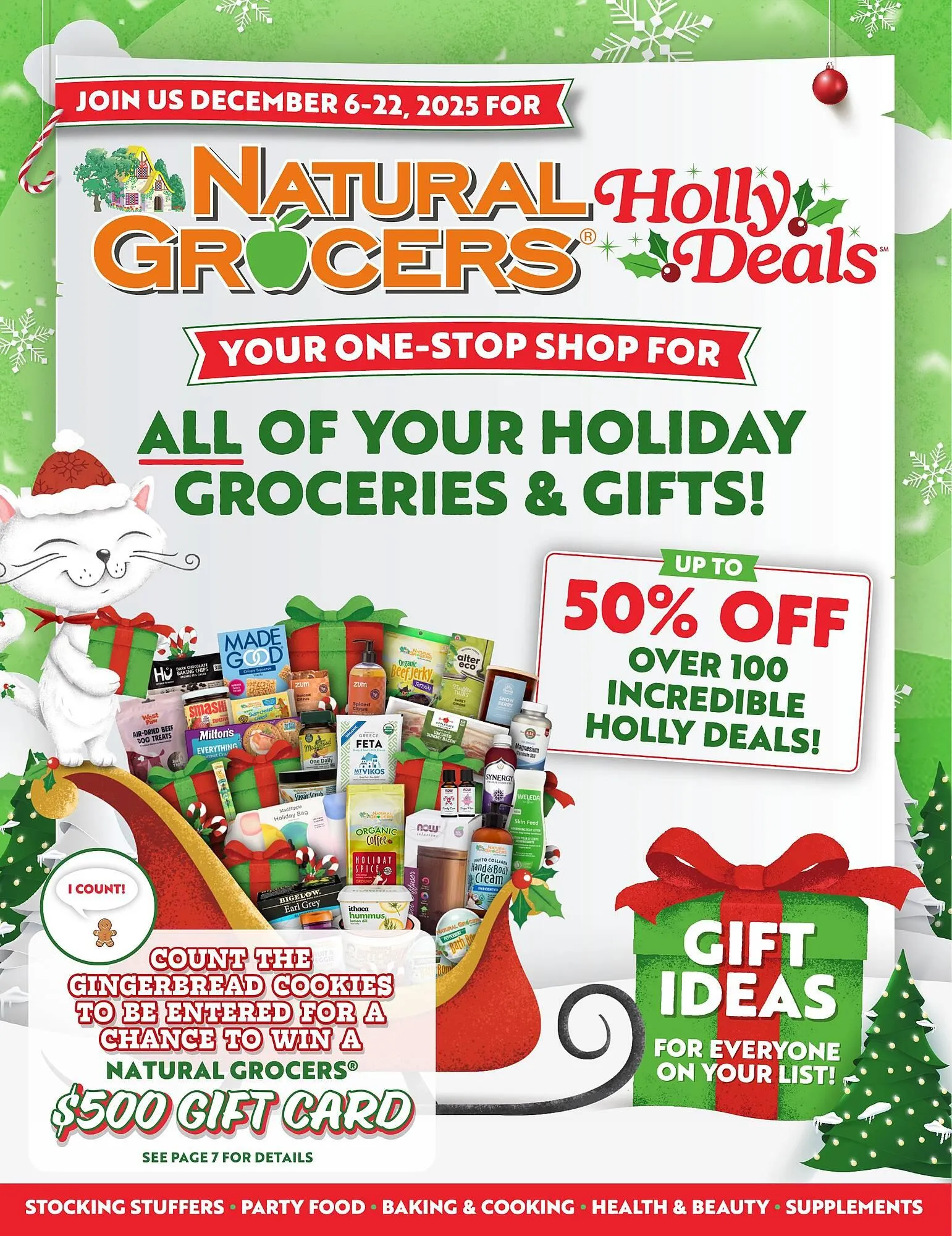 Weekly ad Natural Grocers weekly ad from December 6 to December 22 2025 - Page 1