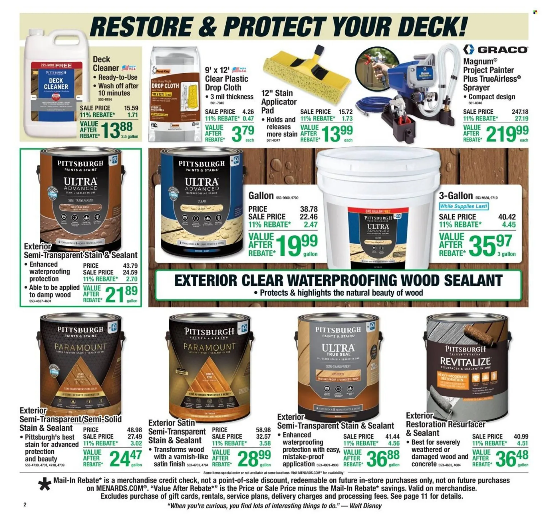 Weekly promotion Menards weekly ad spanning from May 7 to May 17 2026 - Page 3 for Catalogue 365