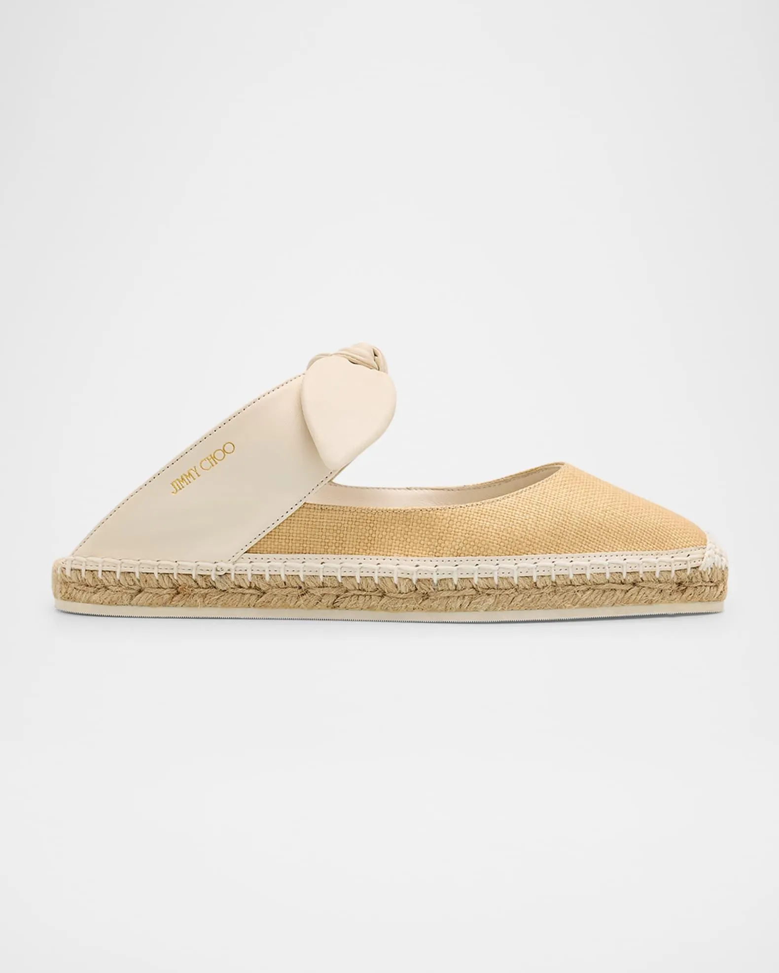 Reka Raffia and Leather Flats