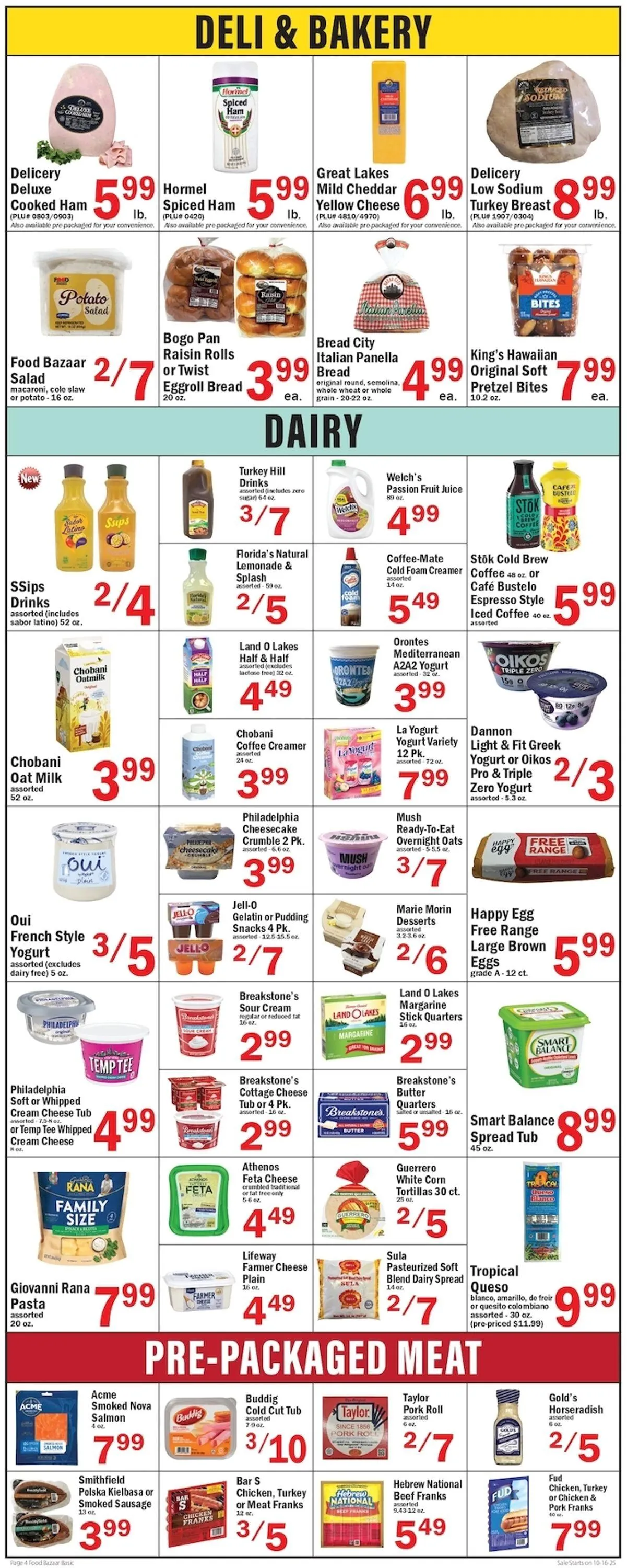 Weekly ad Food Bazaar Current weekly ad from October 16 to October 22 2025 - Page 4