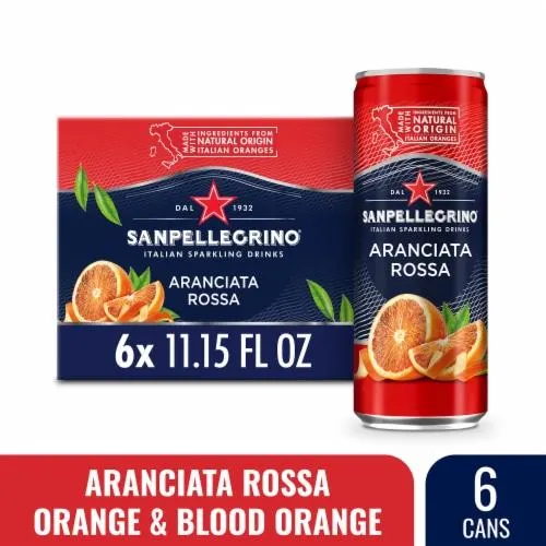 Sanpellegrino Italian Sparkling Drink Blood Orange