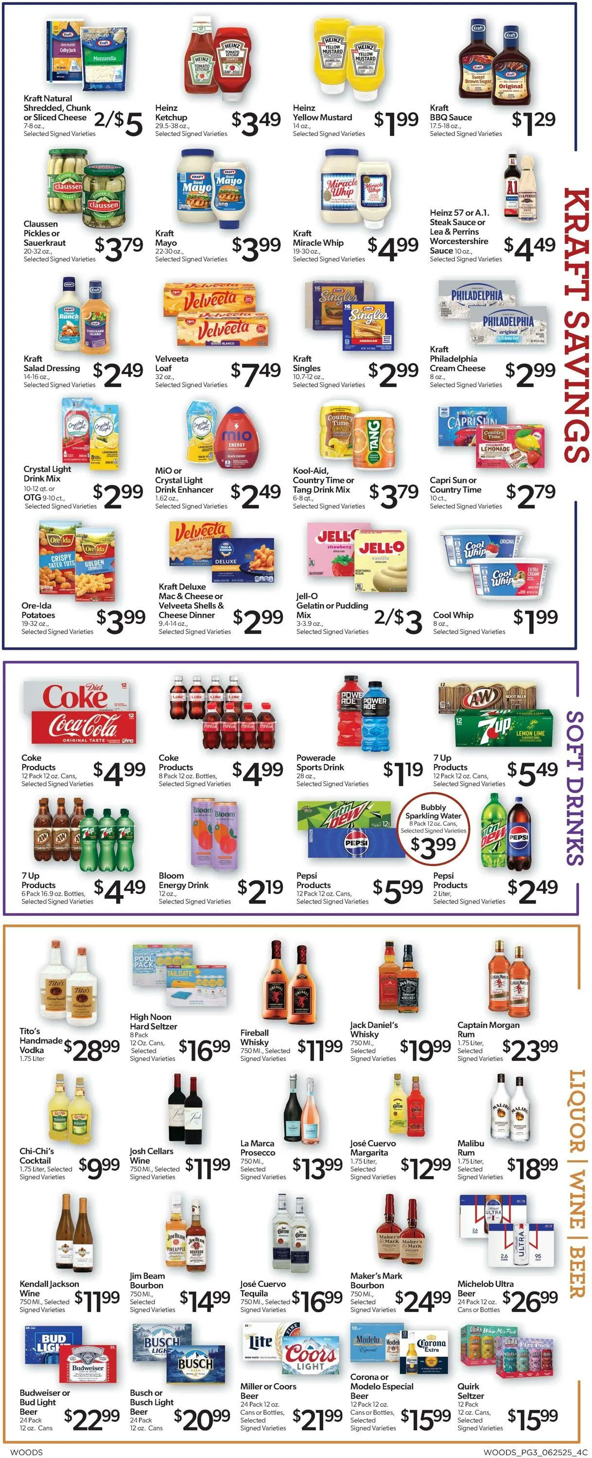 Weekly ad Woods Supermarket from June 25 to July 8 2025 - Page 3